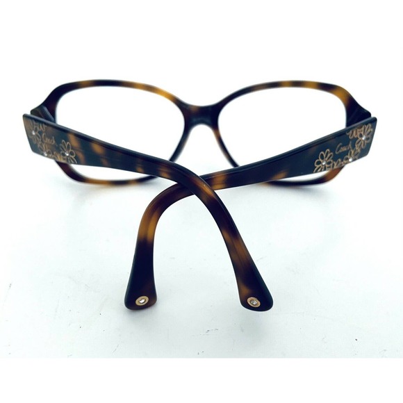 Coach Oval Tortoise Frame Glasses - Picture 4 of 8